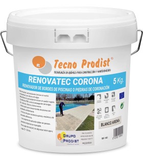 RENOVATEC CORONA de Tecno Prodist - Pintura renovación bordes piscinas y piedra coronación - Antideslizante - Alta resistencia